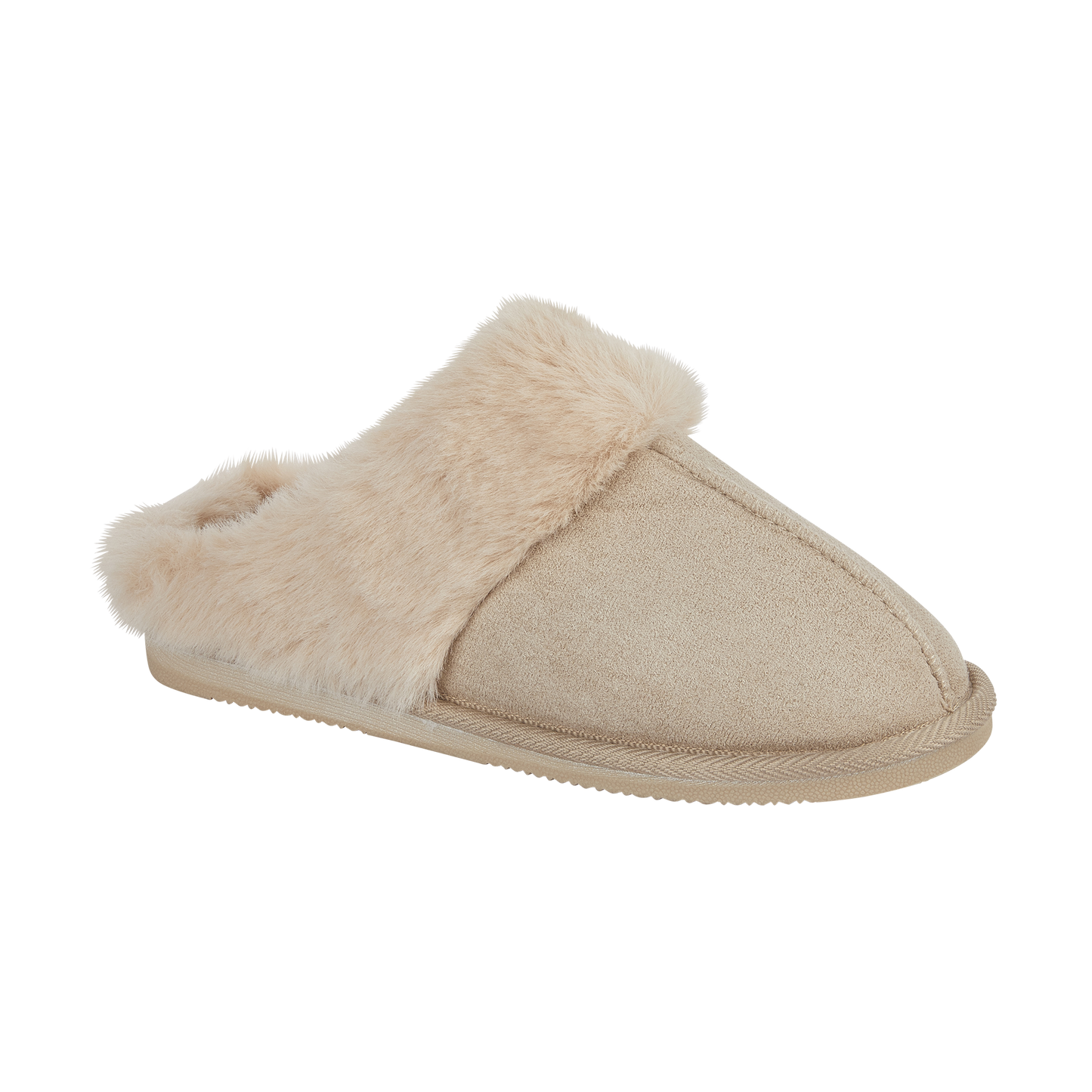 Delta | Faux Fur Mule Slippers