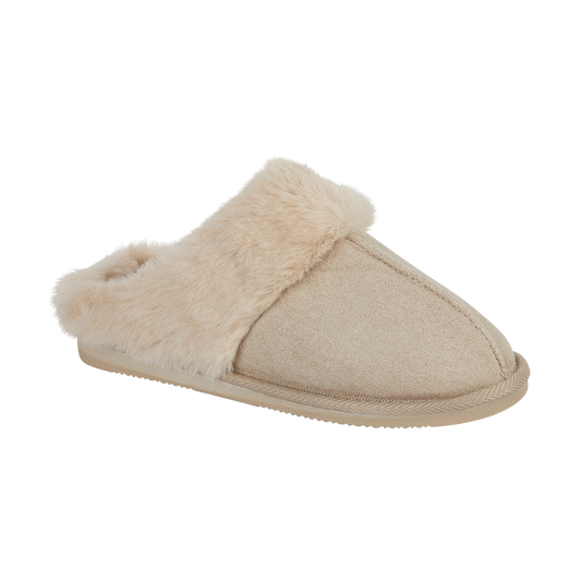 Delta | Faux Fur Mule Slippers