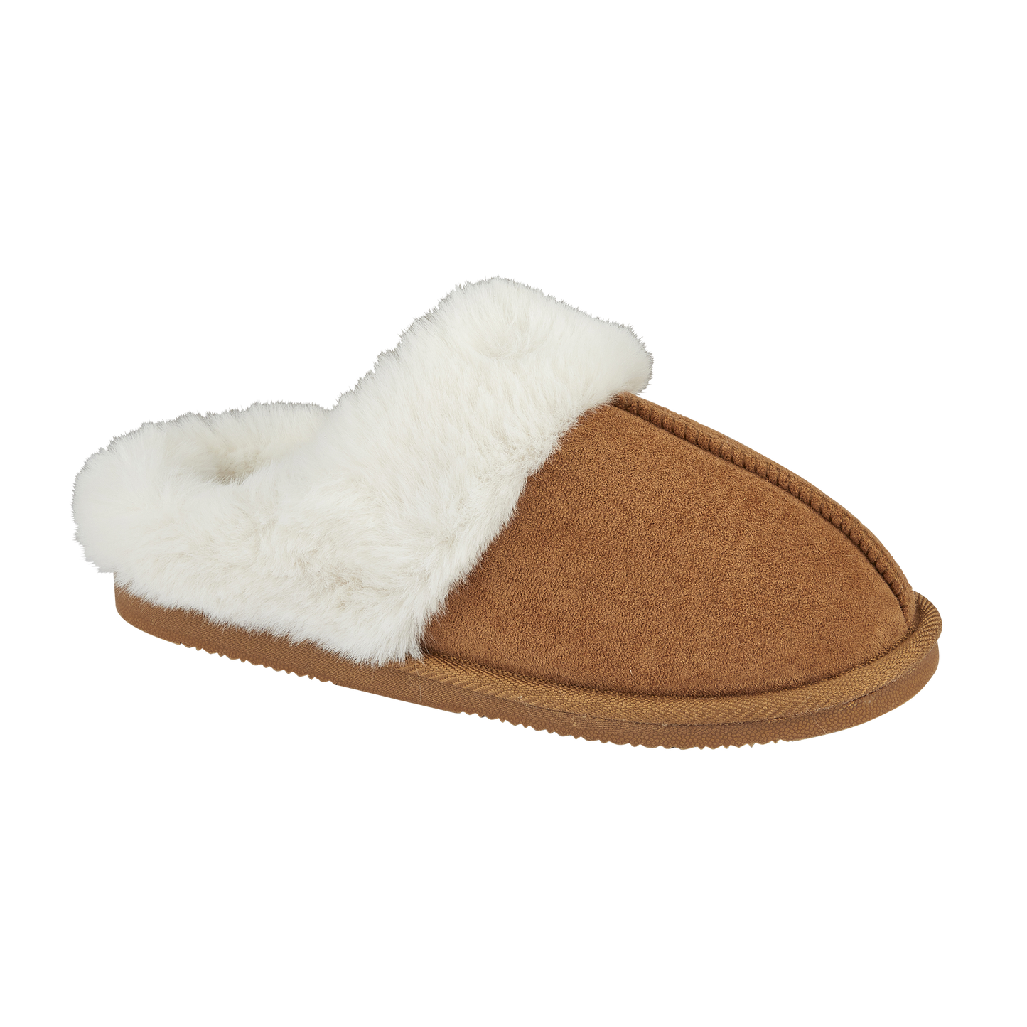 Delta | Faux Fur Mule Slippers
