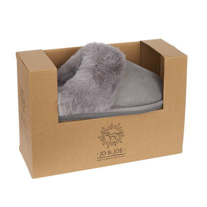 Delta | Faux Fur Mule Slippers