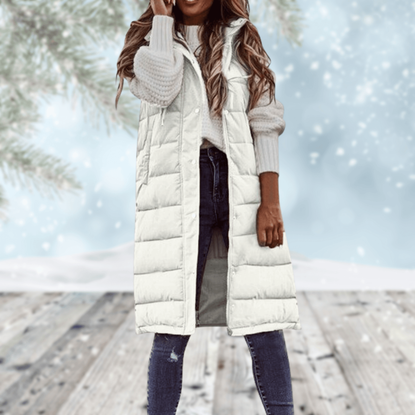 Evelyn | Sleek Long Coat