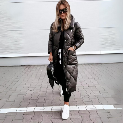 Stella | Modern Quilted Coat