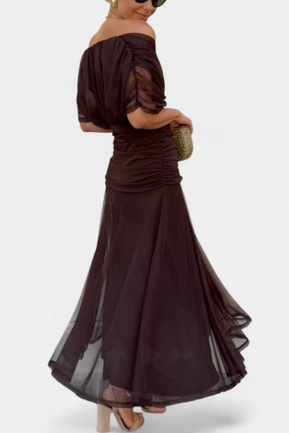 Eloria | Elegant Women's Dress | Romantic Long Floral Dress