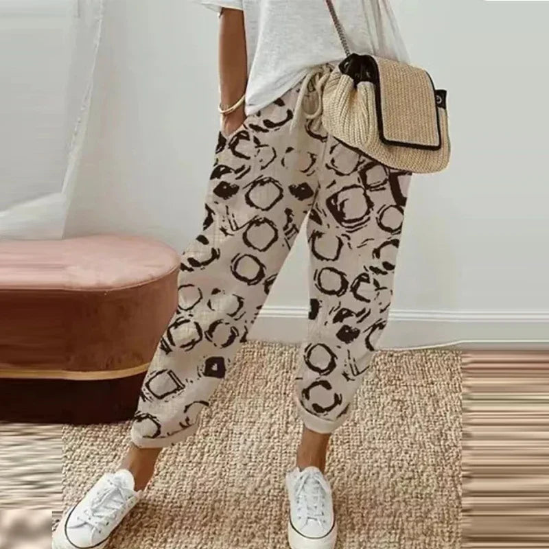 Fennimore | Ethnic Retro Print Pants (Print 4)