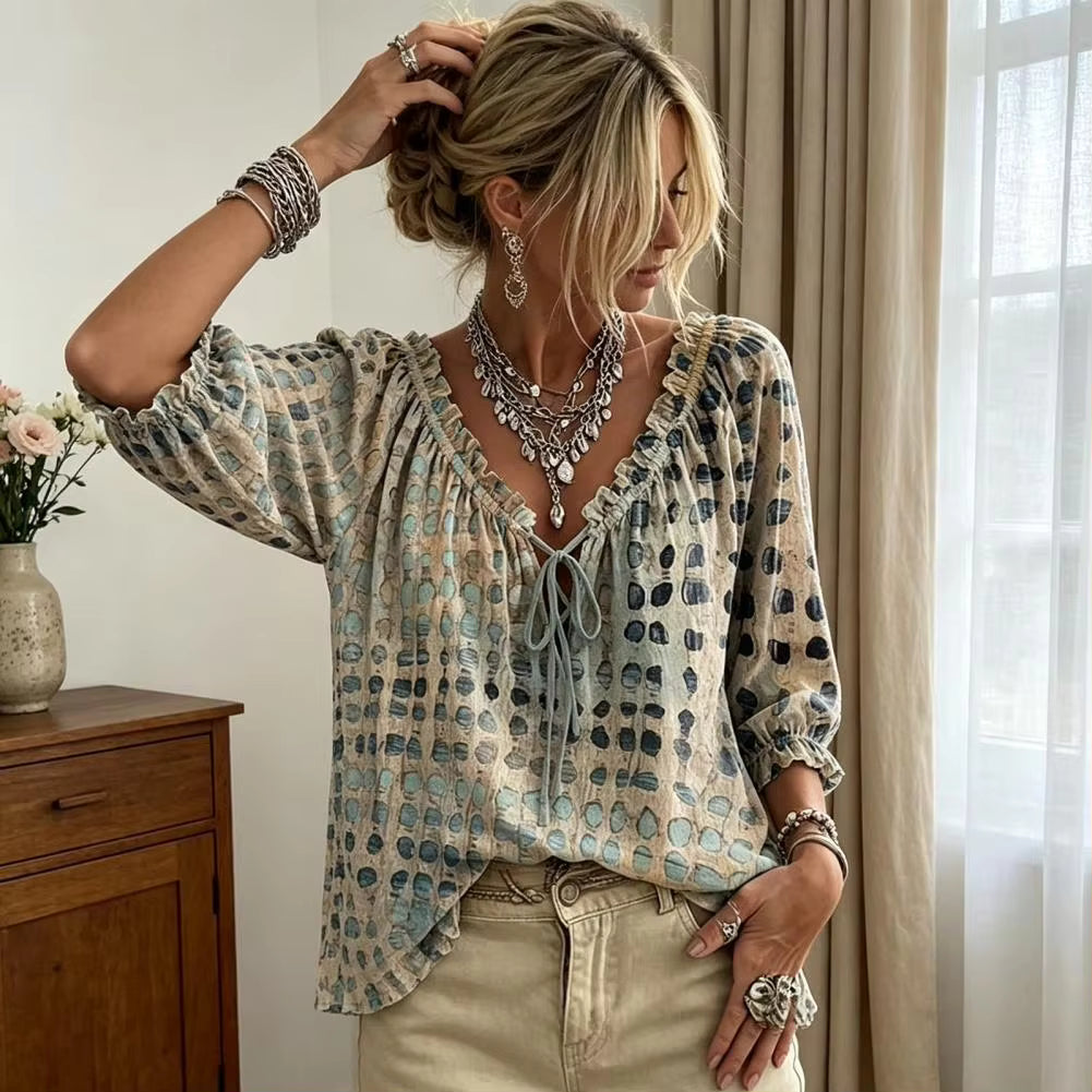 Corvenna | Watercolour Print Shirt