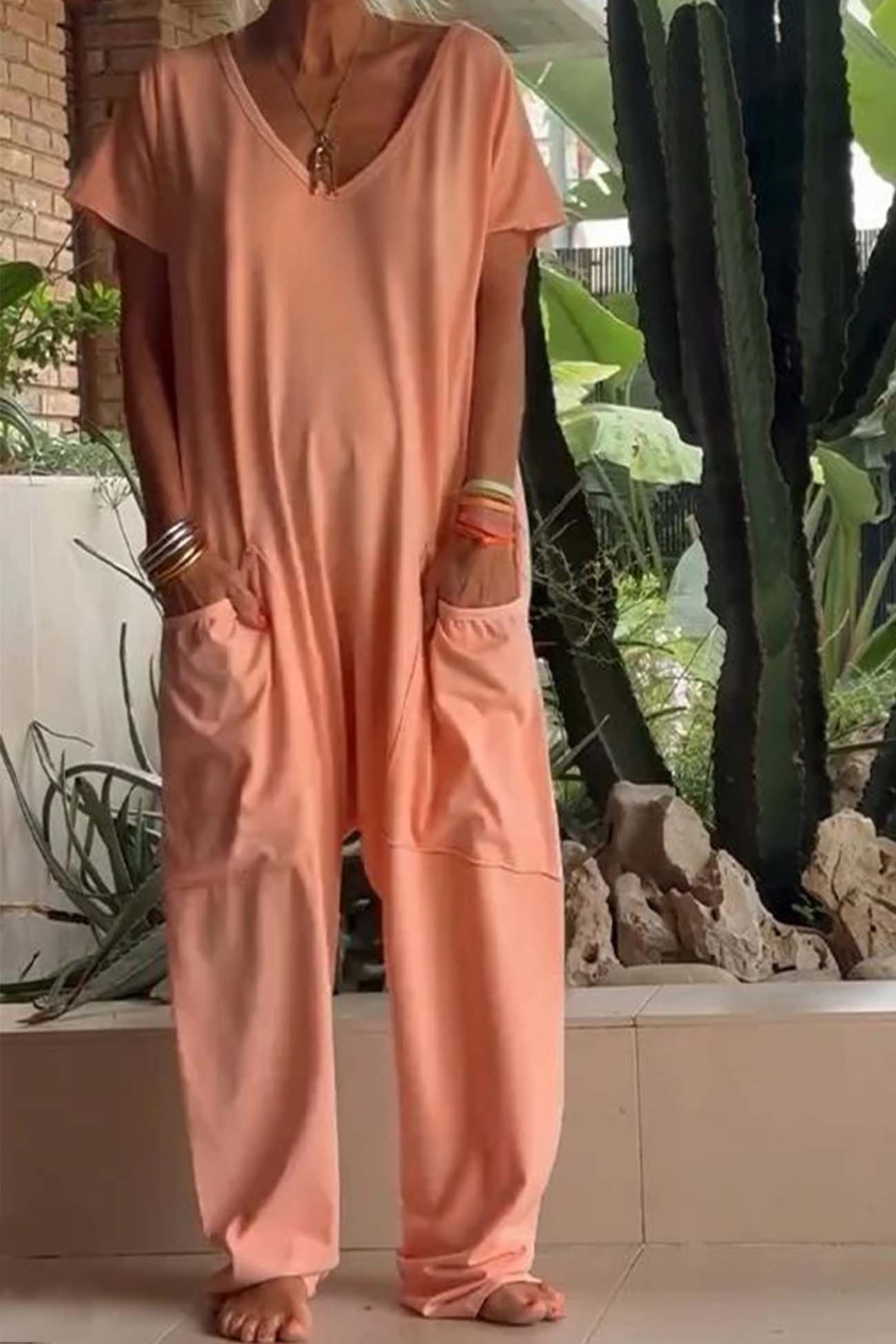Peach Orange / 5XL