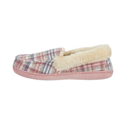 Sage | Tartan Moccasin Slippers