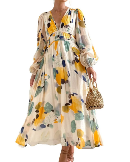 Daisy | Feminine Dress with Floral Motif