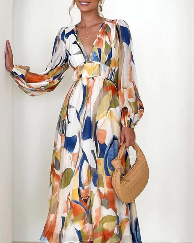 Daisy | Feminine Dress with Floral Motif