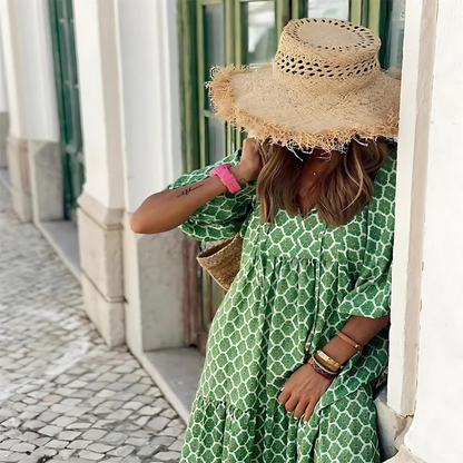 Sabine | Boho Chic Maxi Dress