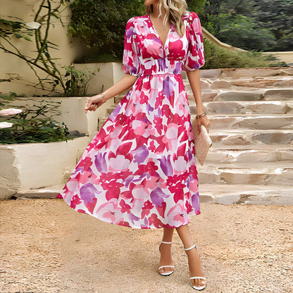 Annelie | Daydream Floral Midi Dress