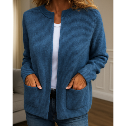 Mila | Classic Ribbed Cardigan