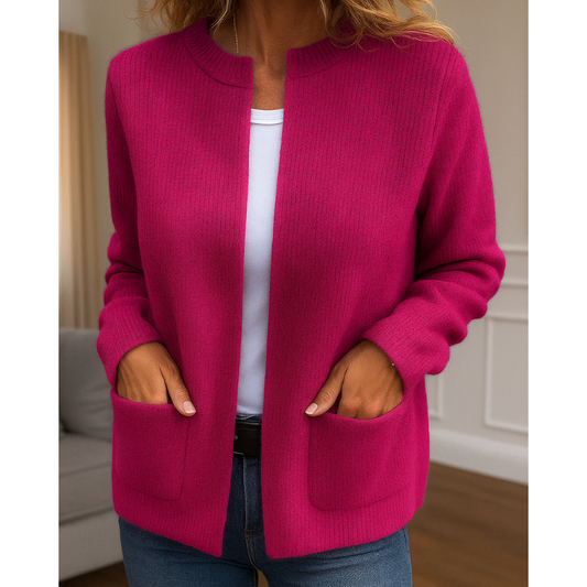 Rosalind | Draped Open Cardigan