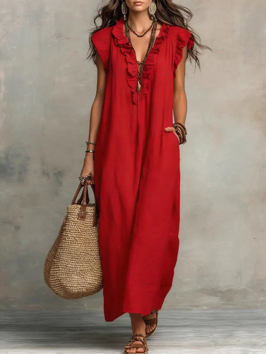Scarletta | Tiered Ruffle Maxi Dress
