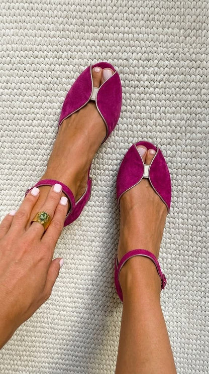 Olivia™ | Sage Green Elegant Sandals