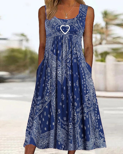 Aida - Vintage Heart Dress - Alira - Boutique