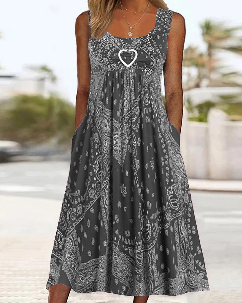 Aida - Vintage Heart Dress - Alira - Boutique