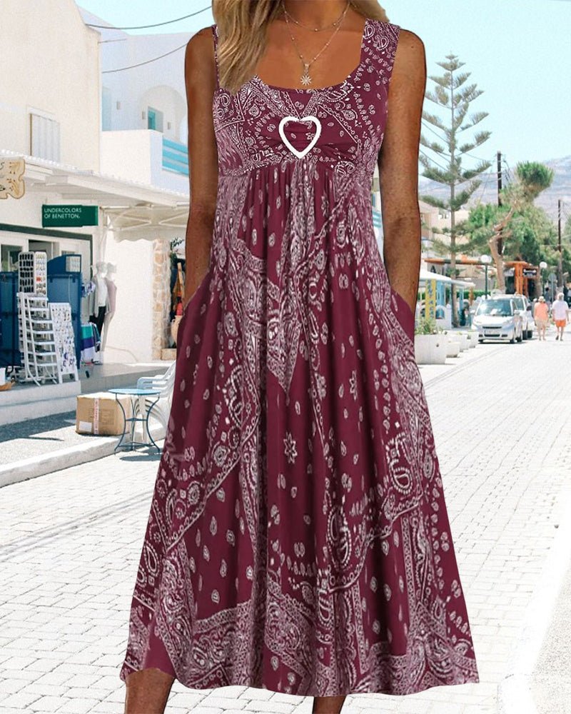Aida - Vintage Heart Dress - Alira - Boutique