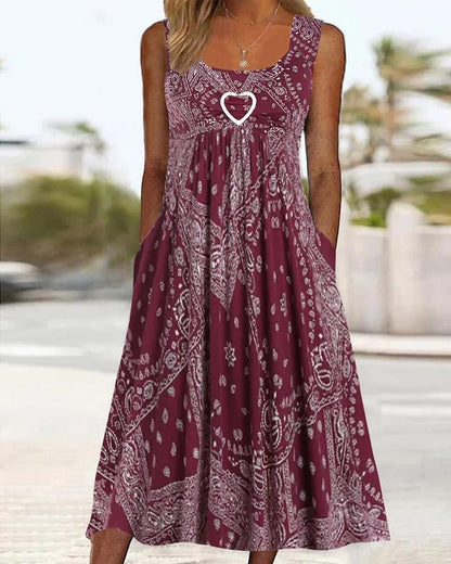 Aida - Vintage Heart Dress - Alira - Boutique