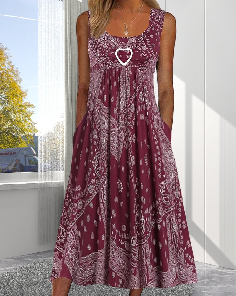 Aida - Vintage Heart Dress - Alira - Boutique