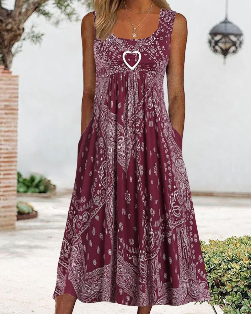 Aida - Vintage Heart Dress - Alira - Boutique