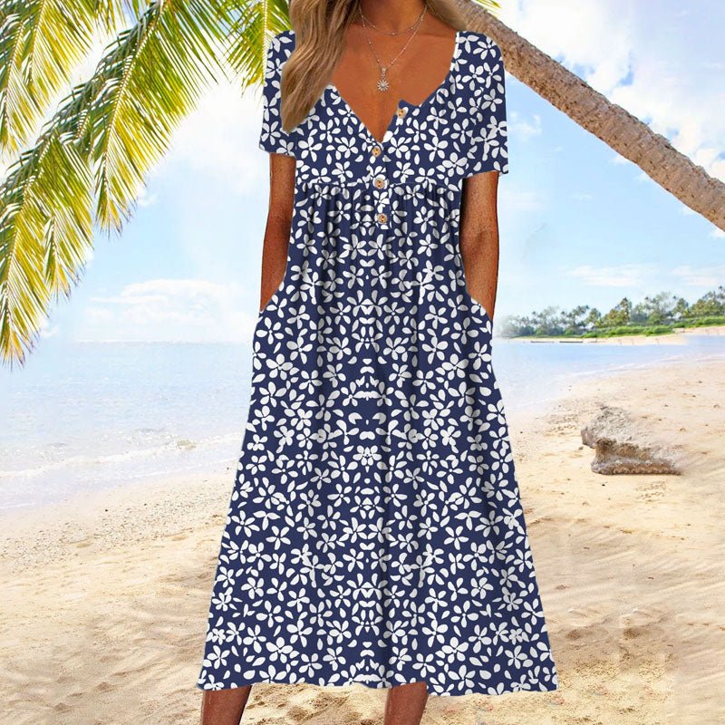 Aisla - Floral Breeze Dress - Alira - Boutique