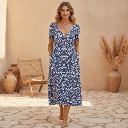 Aisla - Floral Breeze Dress - Alira - Boutique