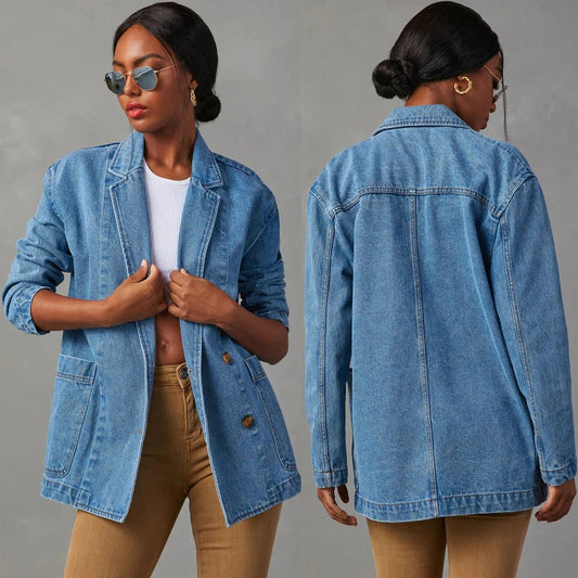 ALICE | Denim Blazer - Alira - Boutique