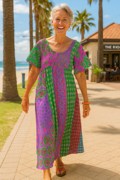 Althea| Comfort Maxi Dress – Flattering Ease for Every Day - Alira - Boutique
