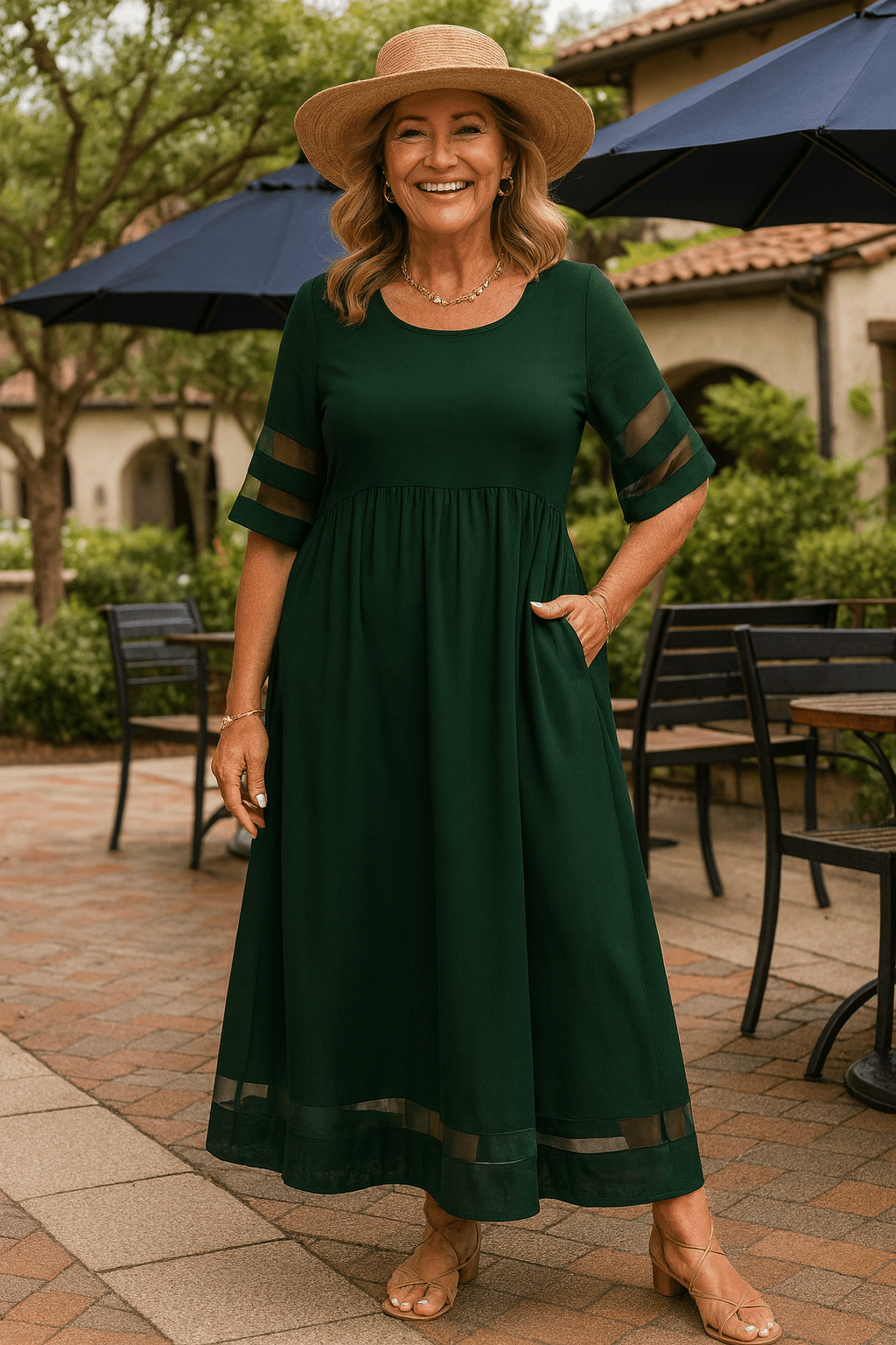 Alurea | Elegant Maxi Dress – Timeless Comfort, Effortless Confidence - Alira - Boutique