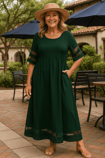 Alurea | Elegant Maxi Dress – Timeless Comfort, Effortless Confidence - Alira - Boutique