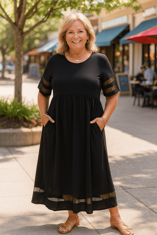 Alurea | Elegant Maxi Dress – Timeless Comfort, Effortless Confidence - Alira - Boutique