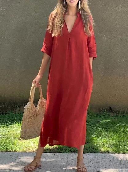 Amalie - Relaxed Casual Dress - Alira - Boutique