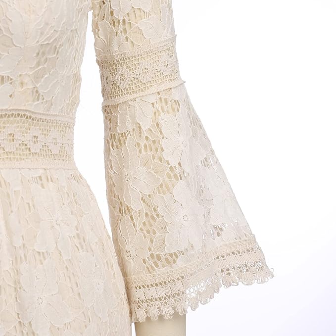 Amary - Boho Lace Dress - Alira - Boutique