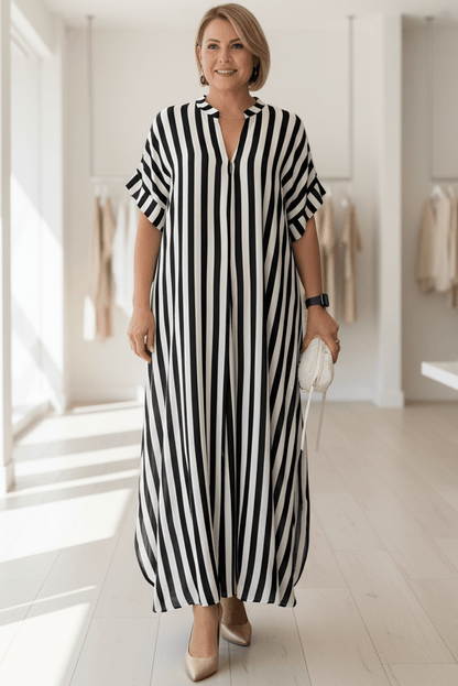 AMÉLIE – STRIPED MAXI DRESS - Alira - Boutique