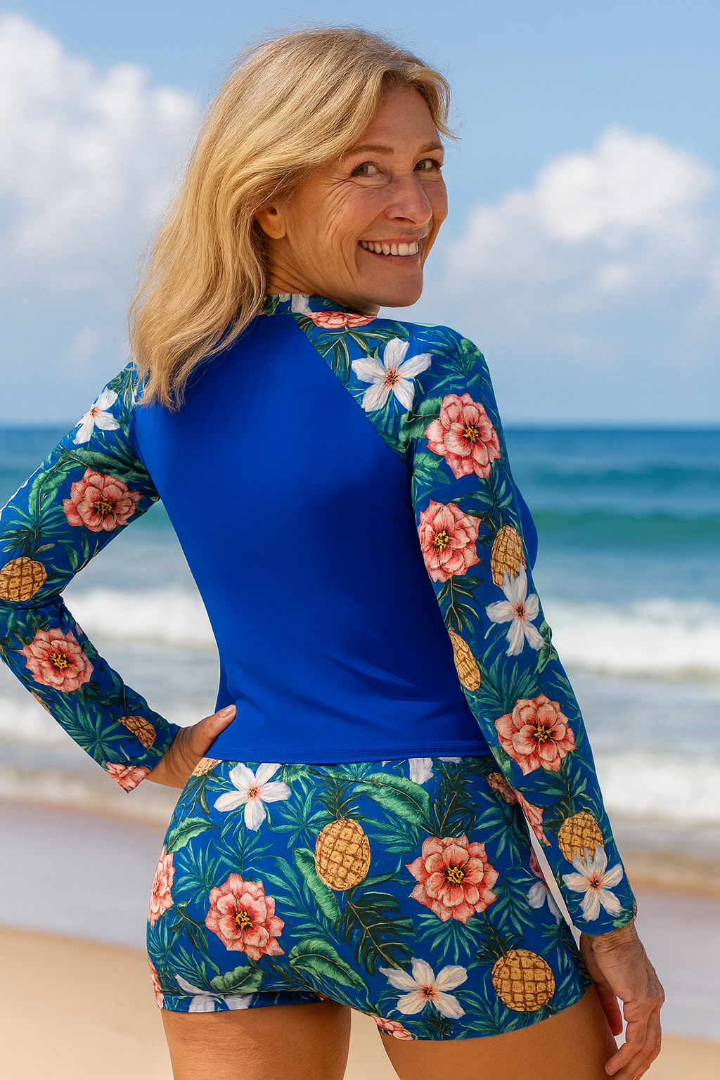 AquaGrace| UV Protection Tankini Set – Sun-Safe Confidence, All-Day Comfort - Alira - Boutique