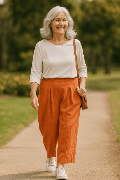Audrey Pant – Elegance that moves with you (S-5XL) - Alira - Boutique