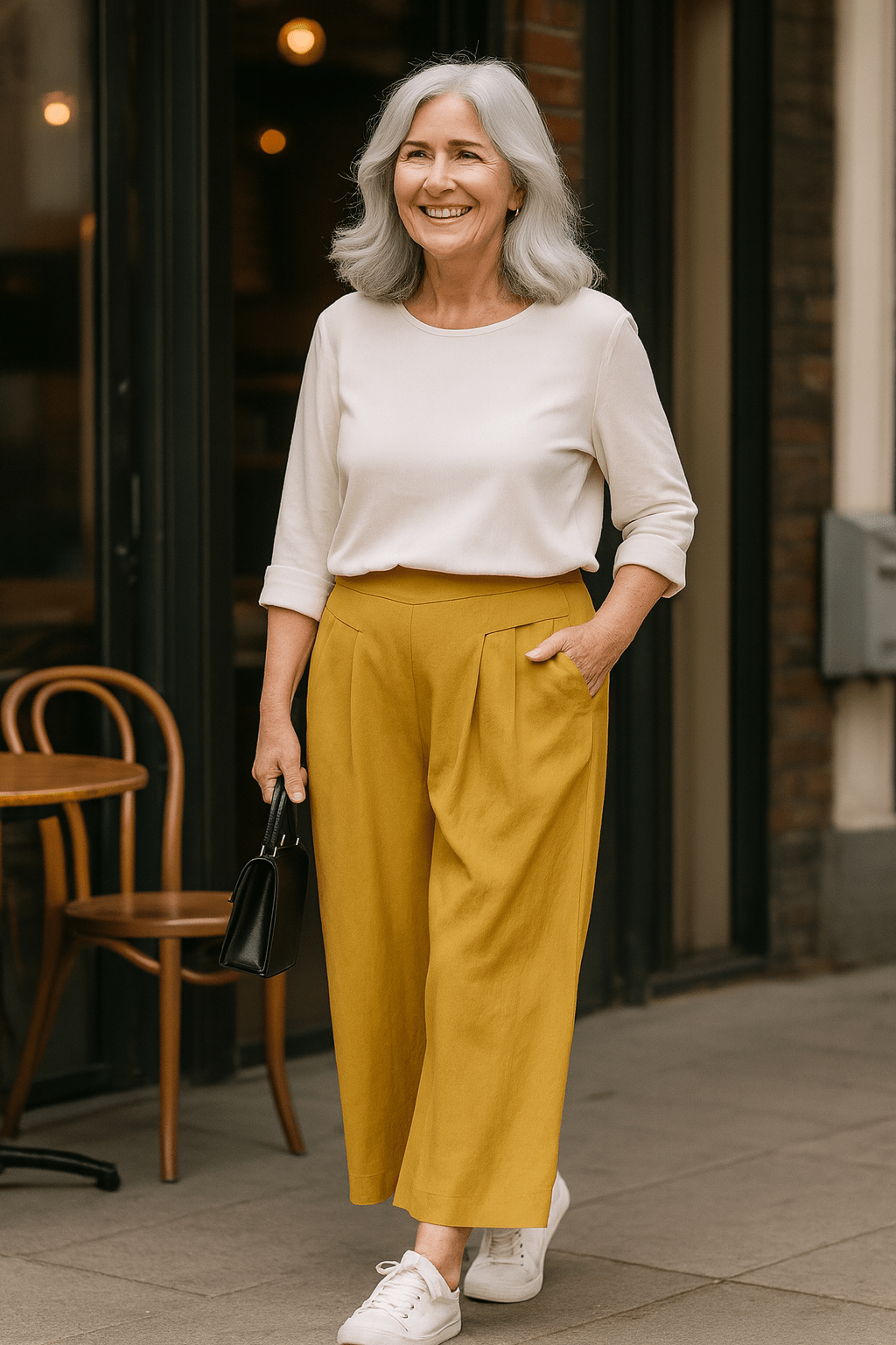 Audrey Pant – Elegance that moves with you (S-5XL) - Alira - Boutique