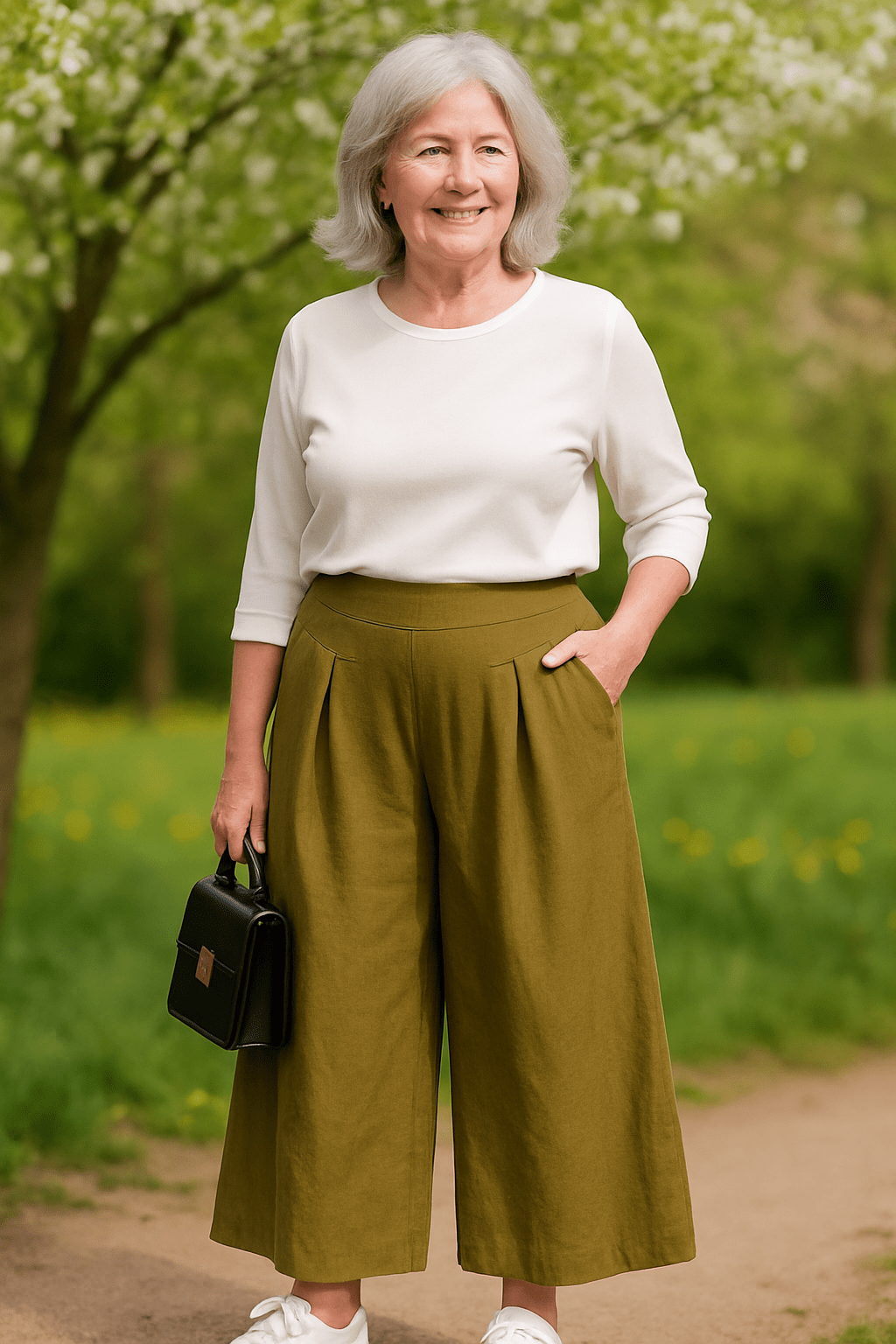 Audrey Pant – Elegance that moves with you (S-5XL) - Alira - Boutique