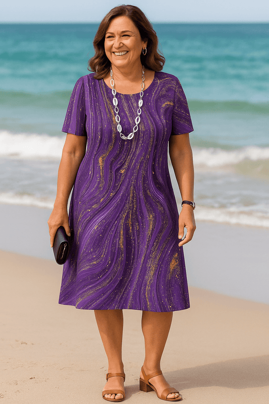 Aurelia | ArtEase Dress (S-5XL) - Alira - Boutique