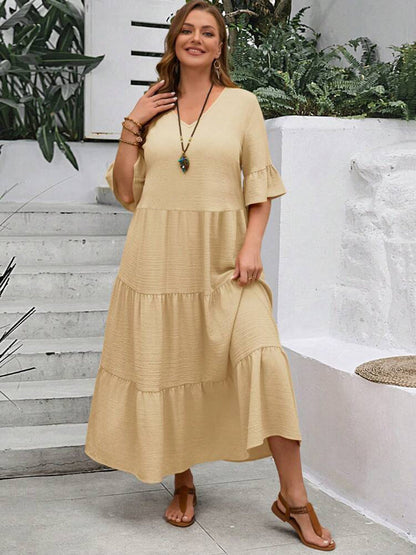 Avelisse - Graceful Flowy Dress - Alira - Boutique