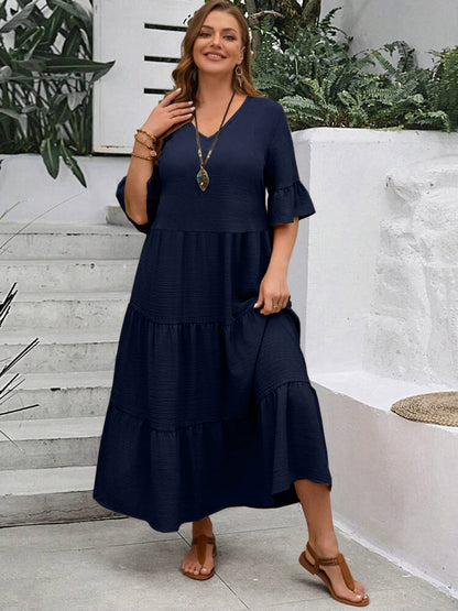 Avelisse - Graceful Flowy Dress - Alira - Boutique