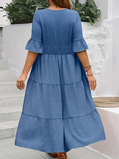 Avelisse - Graceful Flowy Dress - Alira - Boutique