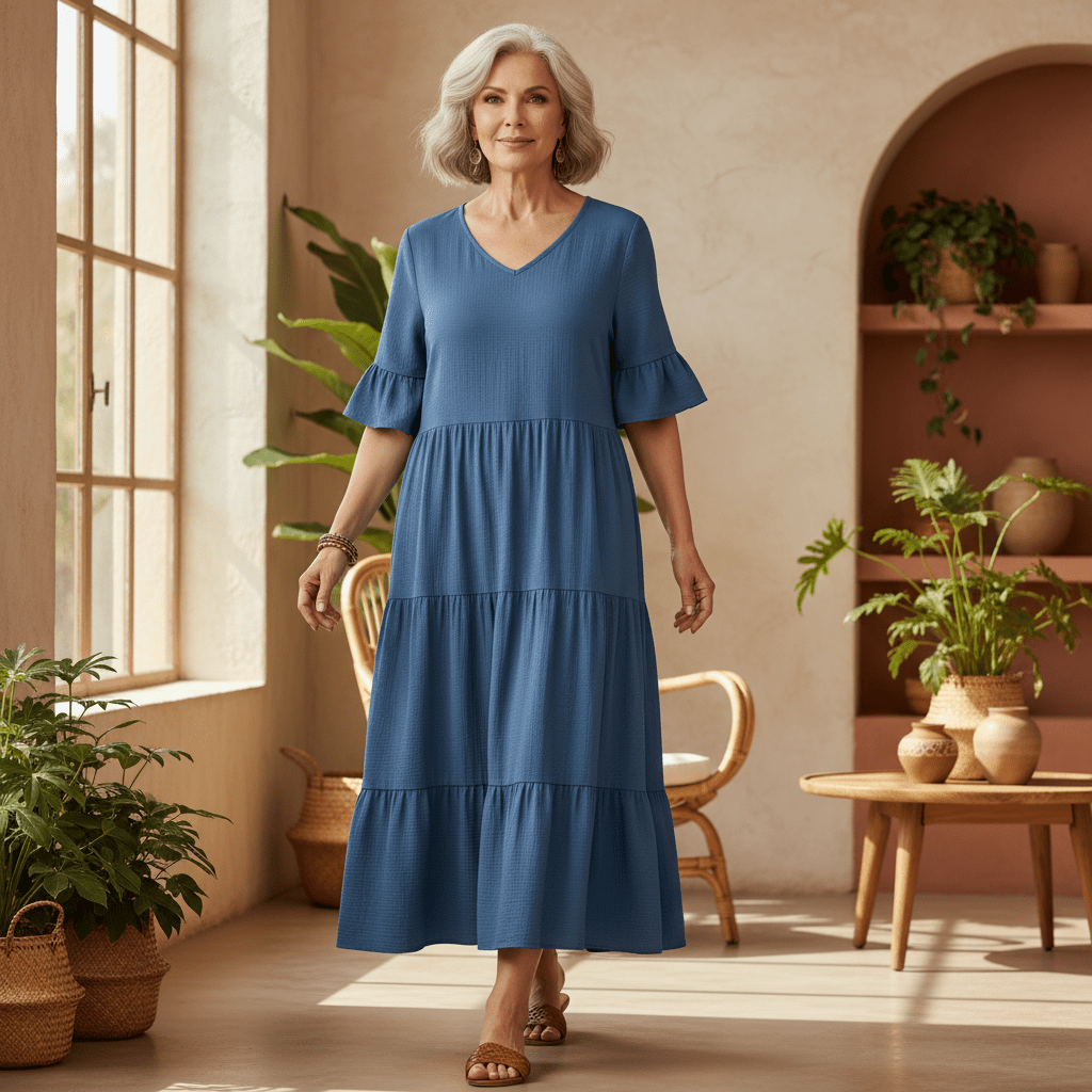 Avelisse - Graceful Flowy Dress - Alira - Boutique