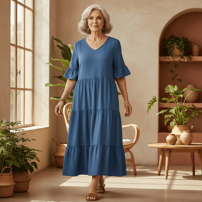 Avelisse - Graceful Flowy Dress - Alira - Boutique