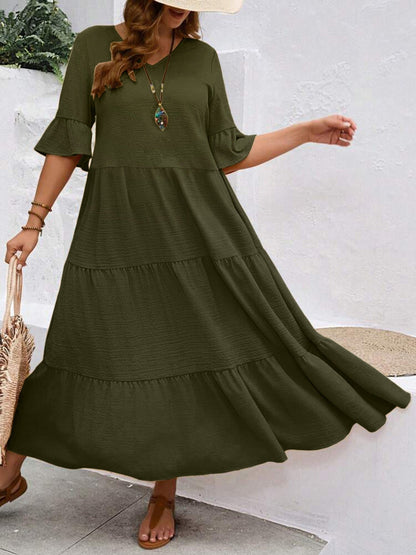 Avelisse - Graceful Flowy Dress - Alira - Boutique