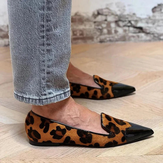 Avera - Leopard Charm Sandals - Alira - Boutique