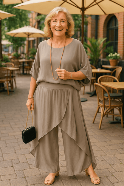 Avielle | Two-Piece Flow Set – Effortless Elegance, Everyday Comfort (S-5XL) - Alira - Boutique