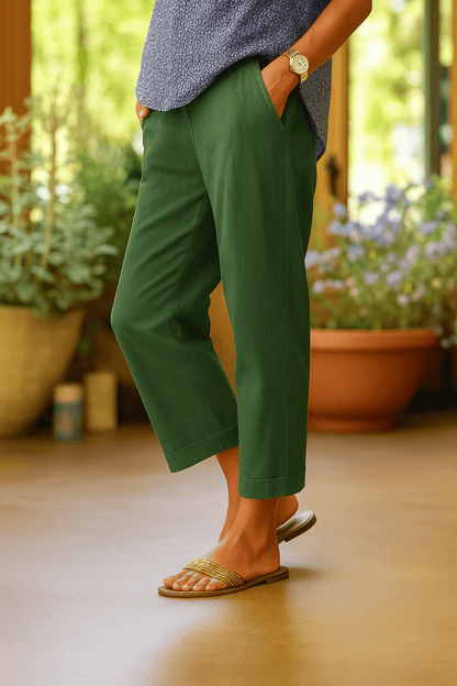 Barbara - Elegant Lightweight Trousers - Alira - Boutique