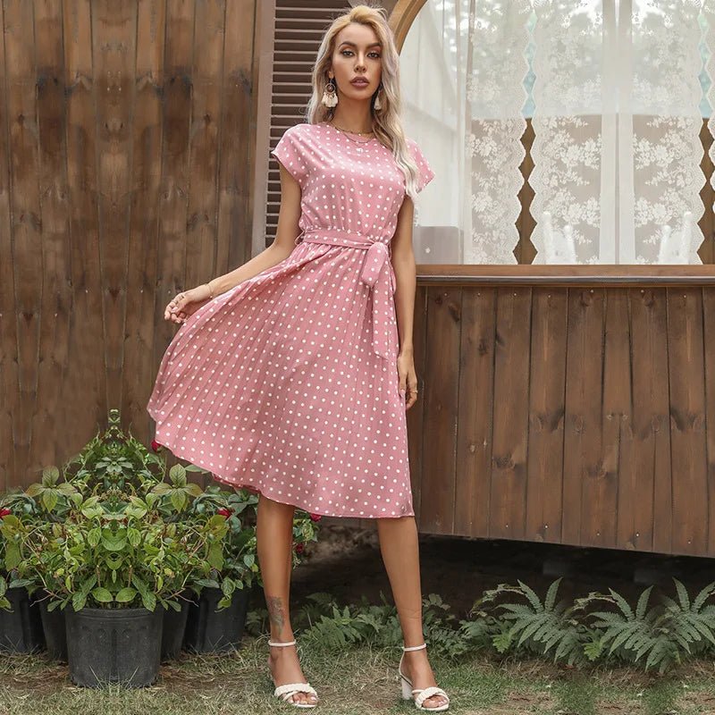 Beth - Polka Bloom Dress - Alira - Boutique